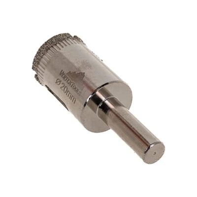 Коронка по стеклу и керамике 20х55 с центрирующим сверлом VERTEXTOOLS — изображение 4
