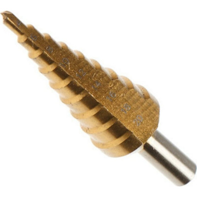 Сверло по металлу ступенчатое 4-20 мм. 5 ступеней