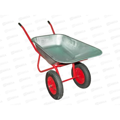 Тачка строит. 2 кол. WB5009MS3/120 л., БТМ 350 кг., профиль, оранжевая 25 (серый квадрат) — изображение 2