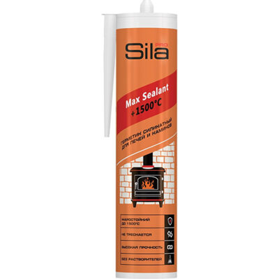 Герметик силиконовый для печей "Sila PRO Max Sealant" 280 мл.